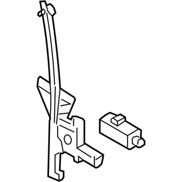 Механизм стеклоподъемника двери задней правой DM5Z7827000E Ford