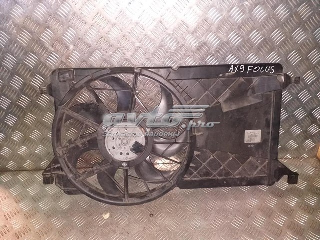 3M5H8C607 Ford difusor do radiador de esfriamento, montado com motor e roda de aletas