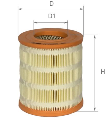 AF0203 Alpha Filter Воздушный фильтр двигателя