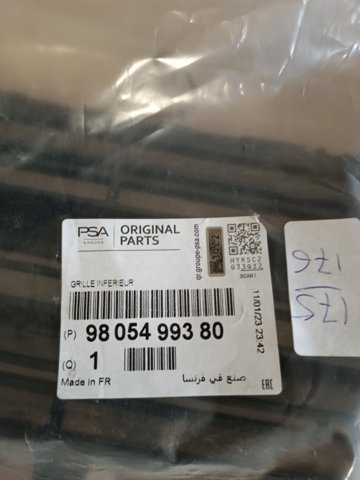 9805499380 Peugeot/Citroen 