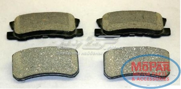 ZD868 Wagner Колодки тормозные дисковые комплект