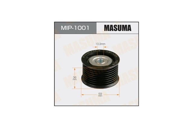 Паразитный ролик приводного ремня Masuma MIP1001 цена, от 27.51 USD