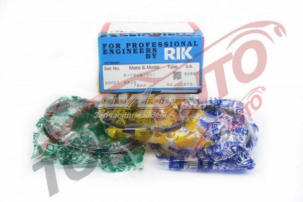 20007STD Riken Комплект поршневых колец, STD