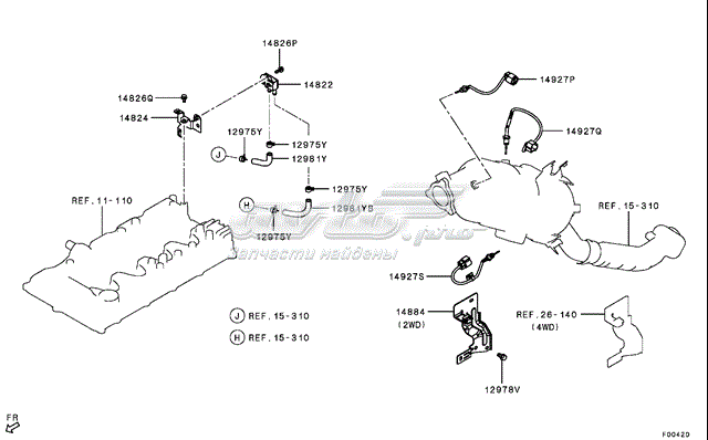  1587A090 Mitsubishi