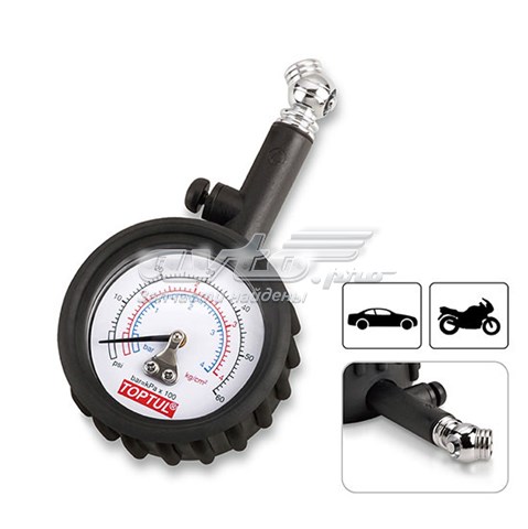 Манометр шинный Toptul JEAP060A цена, от 12.65 USD
