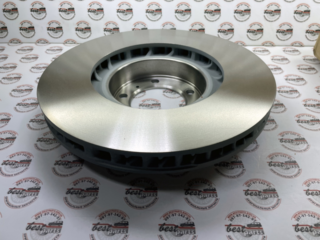 9J1615302A Porsche Диск тормозной передний
