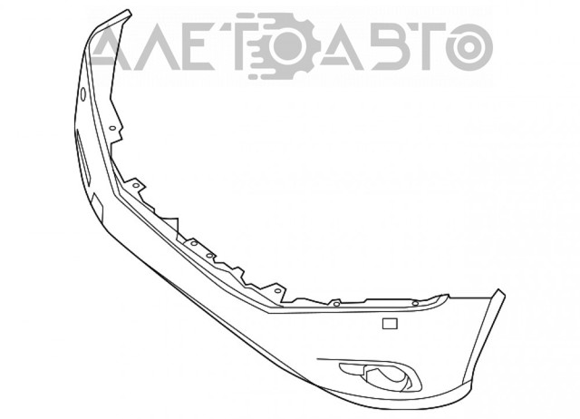 Бампер на авто FPS FP5059900 цена, от 119.74 USD