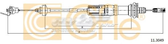 11.3049 Cofle cabo de embraiagem