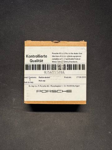 Купить 9J1601149A Porsche Колпаки