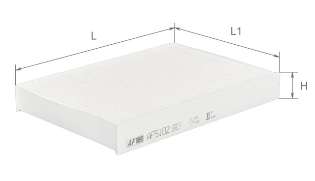 AF5102 Alpha Filter Внутрисалонный фильтр