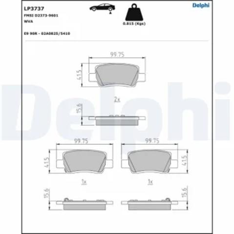 Колодки дисковые  Hyundai/Kia 58302AAA40 цена, от 30.63 USD