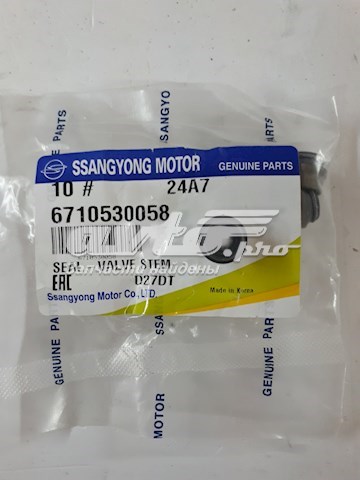 Bucim de válvula (coletor de óleo), admissão/escape para SsangYong Rexton (RJN)
