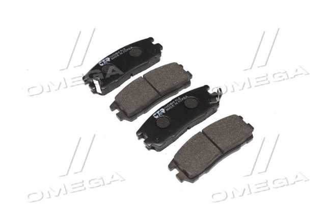 Задние дисковые колодки CTR GK0404