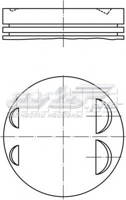 11251432876 BMW kit de anéis de pistão de motor, std.