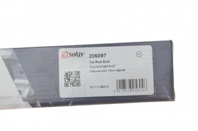 206097 Solgy Наружный наконечник рулевой тяги