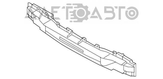 Балка бампера заднего FPS FP3245981 цена, от 25.18 USD