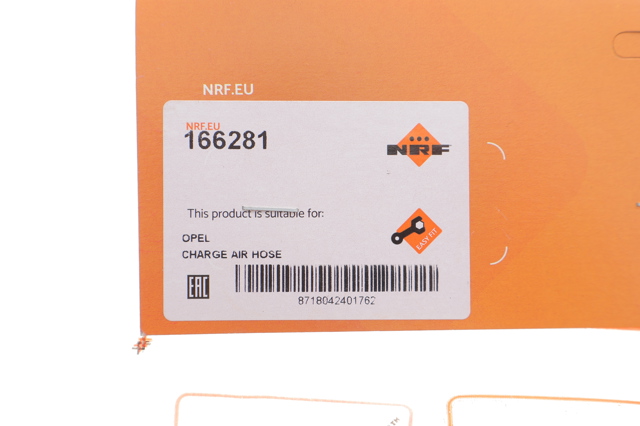 166281 NRF Патрубок интеркуллера