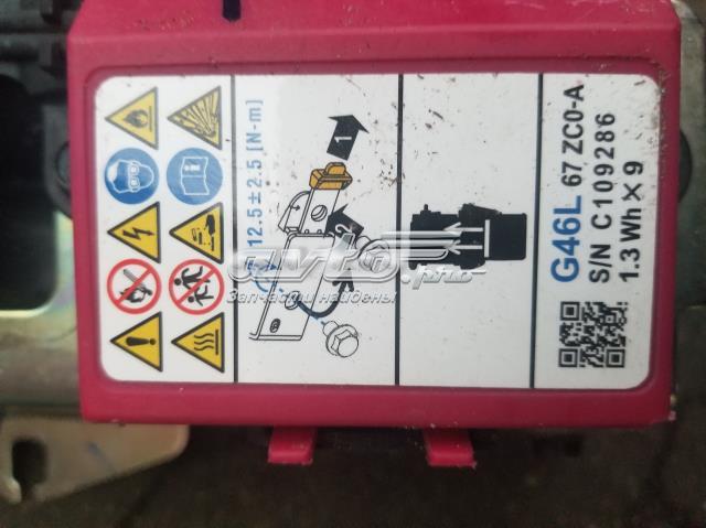 G46L67ZC0A MAZDA Condensador del sistema I-ELOOP original y equivalente