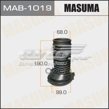 Купить MAB1019 Masuma Пыльник амортизатора