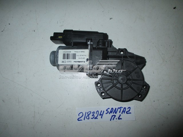 Motor de acionamento de vidro da porta dianteira esquerda para Hyundai Santa Fe (DM)