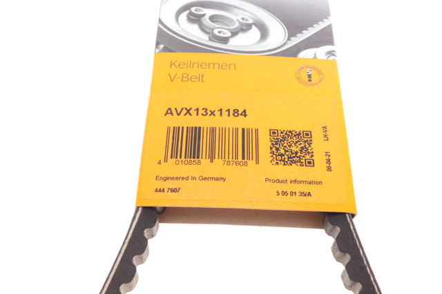 Ремень генератора AVX13X1184 Continental/Siemens