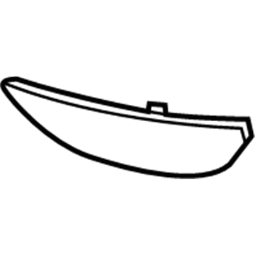 924061R200 Hyundai/Kia Правый катафот бампера