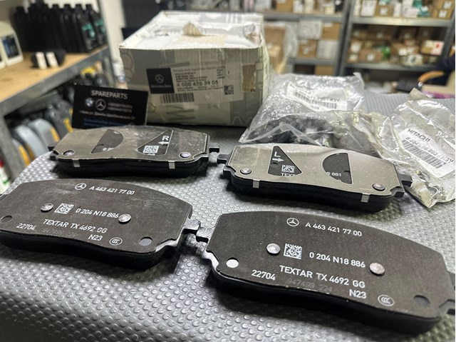 A0004203905 Mercedes Колодки передние