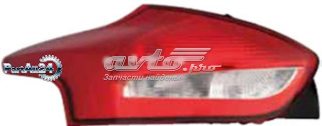 Фонарь задний левый 43119D2LUE Depo/Loro/Abakus