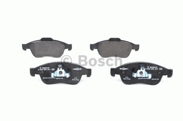 Передние тормозные колодки 986494441 Bosch