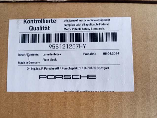 Жалюзи радиатора охлаждения Porsche 95B121257HY цена, от 533.32 USD