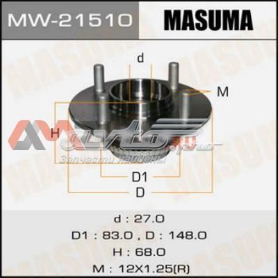 Ступица задняя MW21510 Masuma