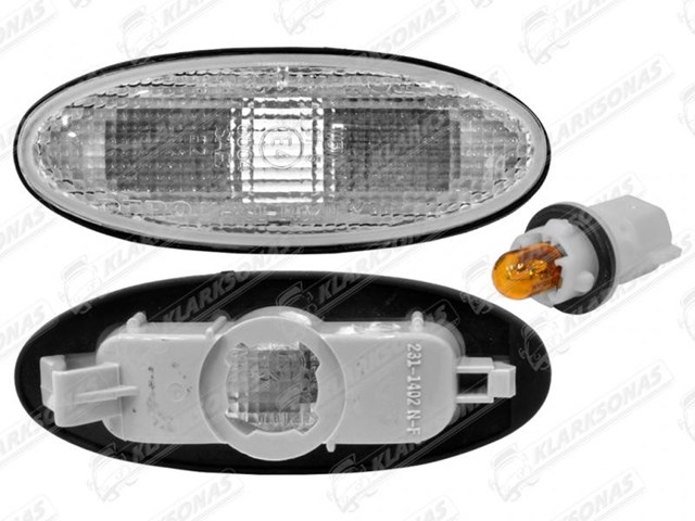 Luz intermitente guardabarros izquierdo 8BD151120 MAZDA