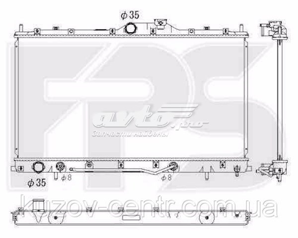 Радиатор FP48A144X FPS