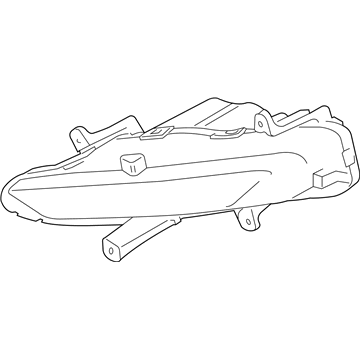 92201D4600 Hyundai/Kia Противотуманная фара левая