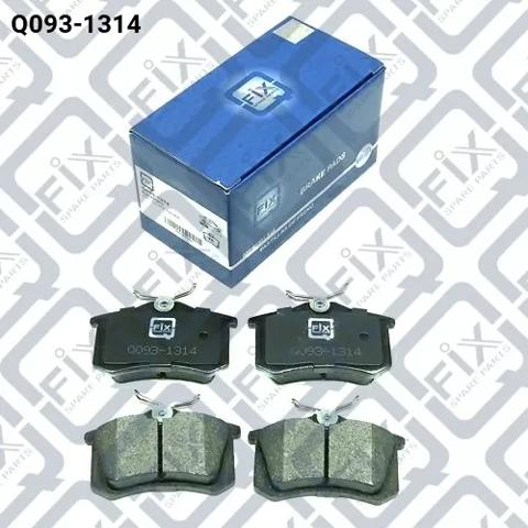 Колодки дисковые  Q-fix Q0931314 цена, от 12.95 USD