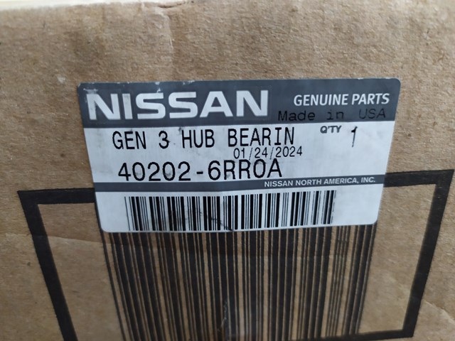 Передняя ступица 402026RR0A Nissan/Infiniti