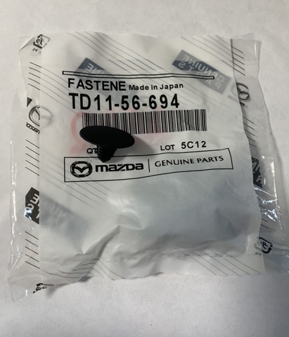 TD1156694 Mazda Пистон (клип) утеплителя капота
