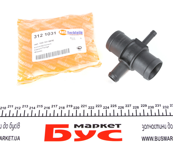 Фланец системы охлаждения Autotechteile 3121031 цена, от 3.72 USD