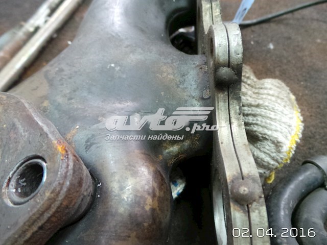 Система выпуска газов двигателя на Porsche Cayenne  955