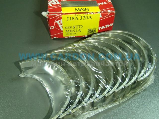 Вкладыши коленвала коренные, комплект, стандарт (STD) M661ASTD Taiho