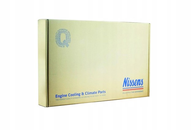 606394 Nissens radiador de esfriamento de motor