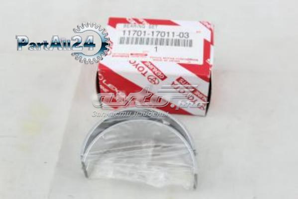 Folhas inseridas principais de cambota, kit, padrão (STD) para Toyota Land Cruiser (J10)