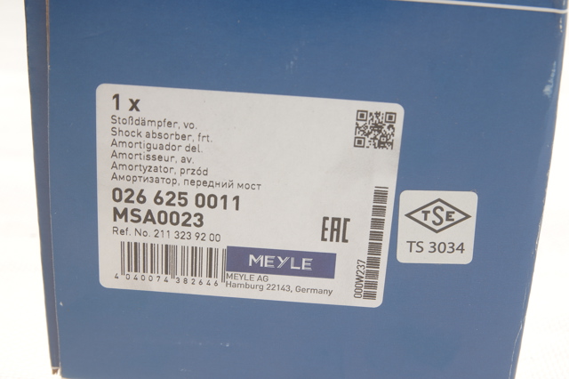 Compre 266250011 Meyle Amortecedor dianteiro