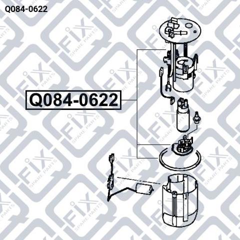 Фильтр тонкой очистки топлива Q-fix Q0840622 цена, от 30.72 USD