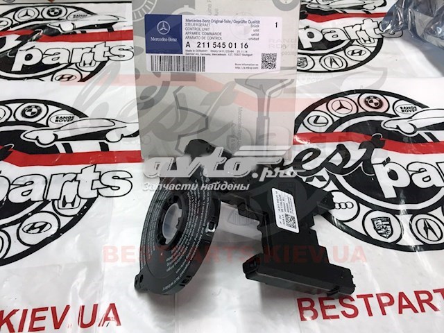 A2115450116 MERCEDES Sensor ángulo dirección original y equivalente