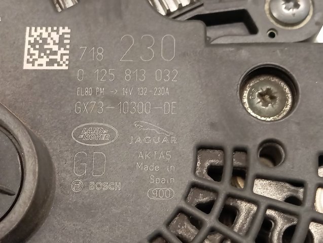 Автомобильный генератор Land Rover GX7310300DE цена, от 118.64 USD