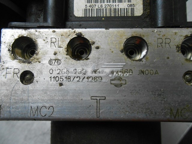 Блок управления АБС  Nissan/Infiniti 47660JN00A