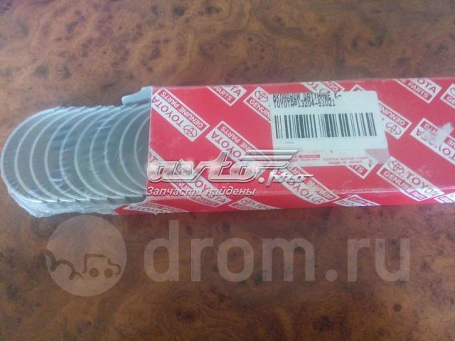 1320451021 Toyota folhas inseridas de cambota de biela, kit, 1ª reparação ( + 0,25)