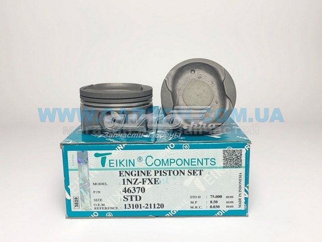 Pistão (kit para um motor), STD para Toyota Prius (NHW20)