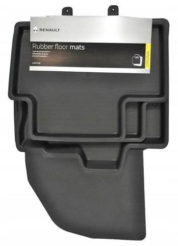 Tapetes dianteiros + traseiros, kit para Renault CAPTUR 